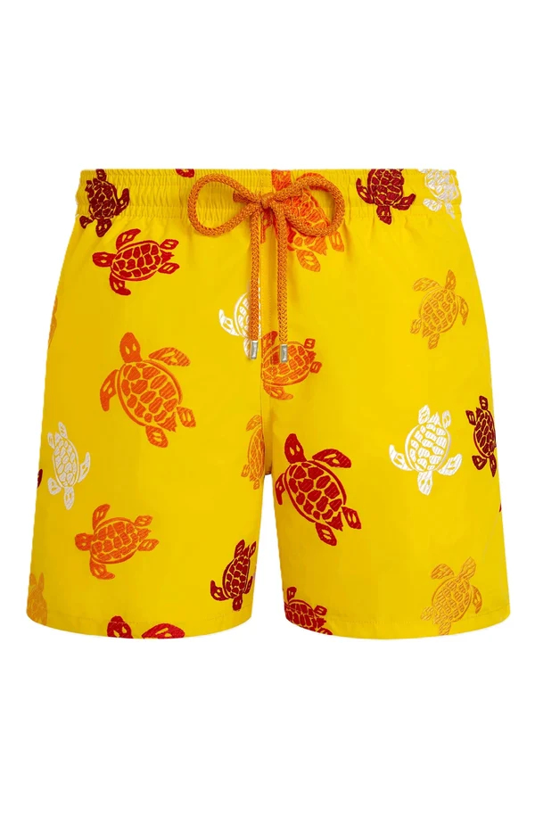 Trunks Board Surf - Men's Multi Color Sea Turtle Print