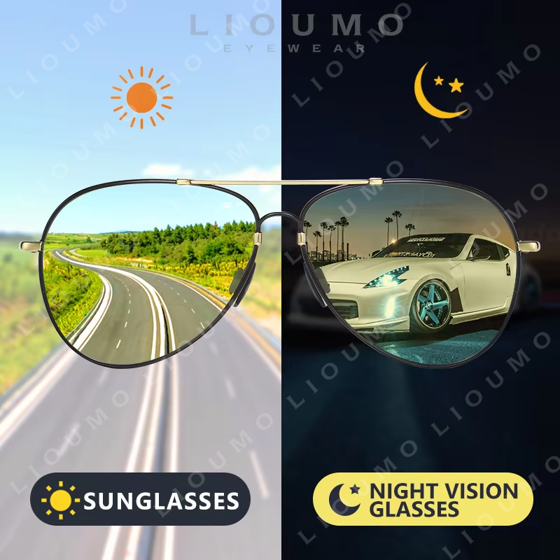 Sunglasses Aviator Polarized - LIOUMO 2026 Aviation Luxury Sunglasses Polarized