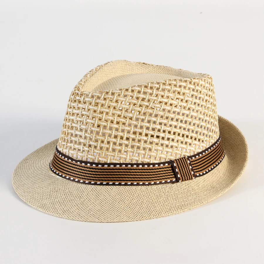 Straw Hats Fedora Hat Panama C - Bucket Hat Straw 评论和价格