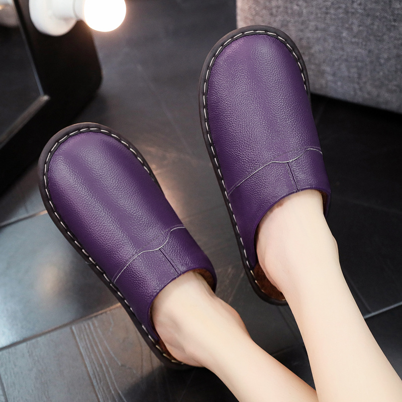 Brand Home Leather Slippers Me - Flip Flop Leather Men 评论和价格