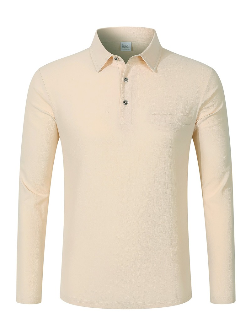 Men's Linen Blend Long Sleeve  - Linen Shirt Breathable 评论和价格