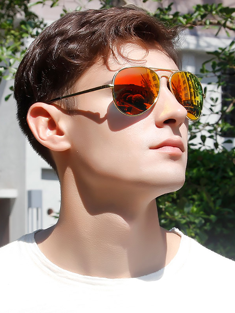 Polarized pilot sunglasses man - Sunglasses Aviator Polarized 评论和价格
