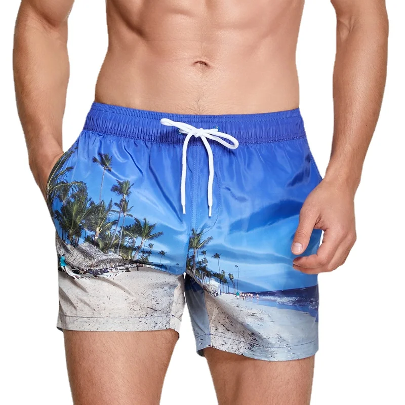 Seobean Swimsuit Man Short Swi - Trunks Board Surf 评论和价格