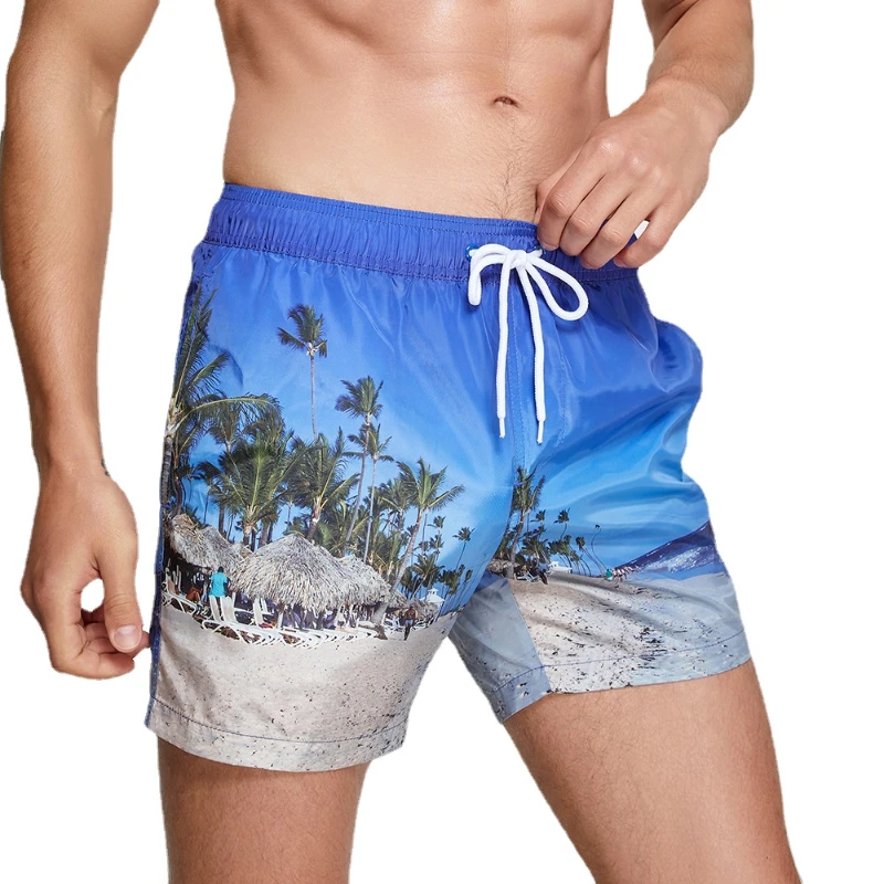 Seobean Swimsuit Man Short Swi - Trunks Board Surf 评论和价格
