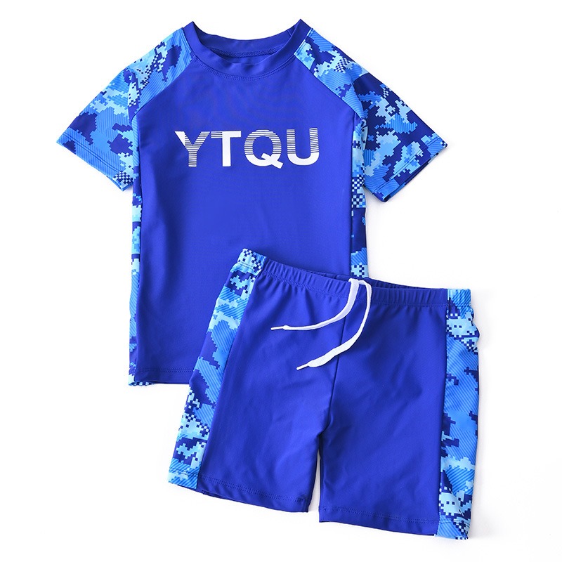 2026 Children's Two-piece Swim - Swim Trunk Quick Dry 评论和价格