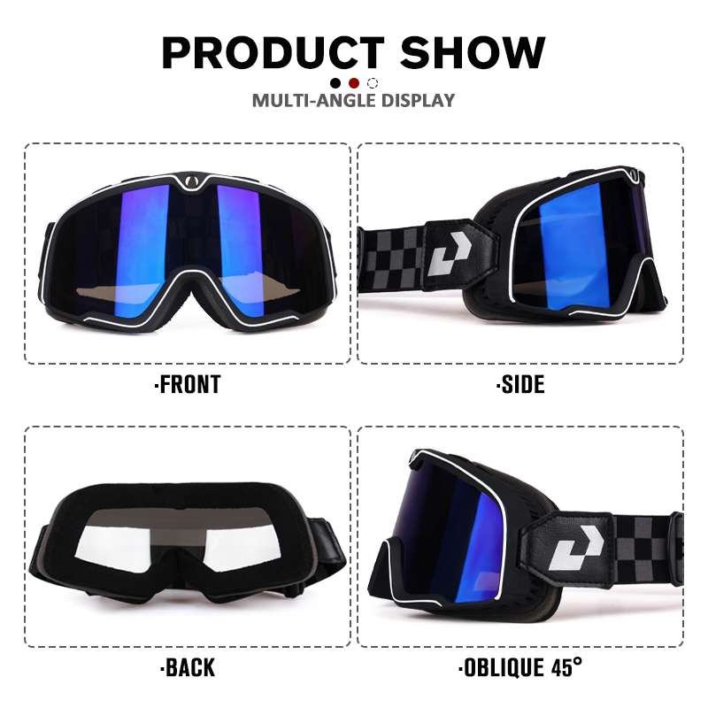 Bicycle Goggles Leather Windsh - Sunglass Retainer Cord 评论和价格