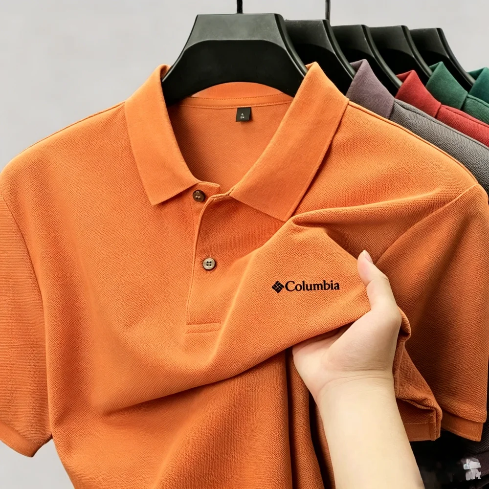Men'sSummerShort-SleeveSolidCo - Polo Shirt Pique 评论和价格