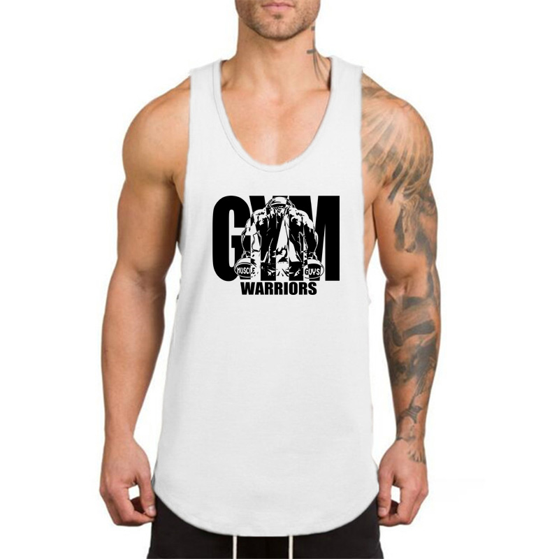 Summer Undershirt Cotton Breat - Tank Top Muscle 评论和价格