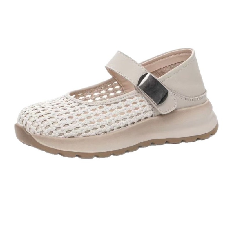 Women's Genuine Leather Braide - Espadrille Slip On 评论和价格