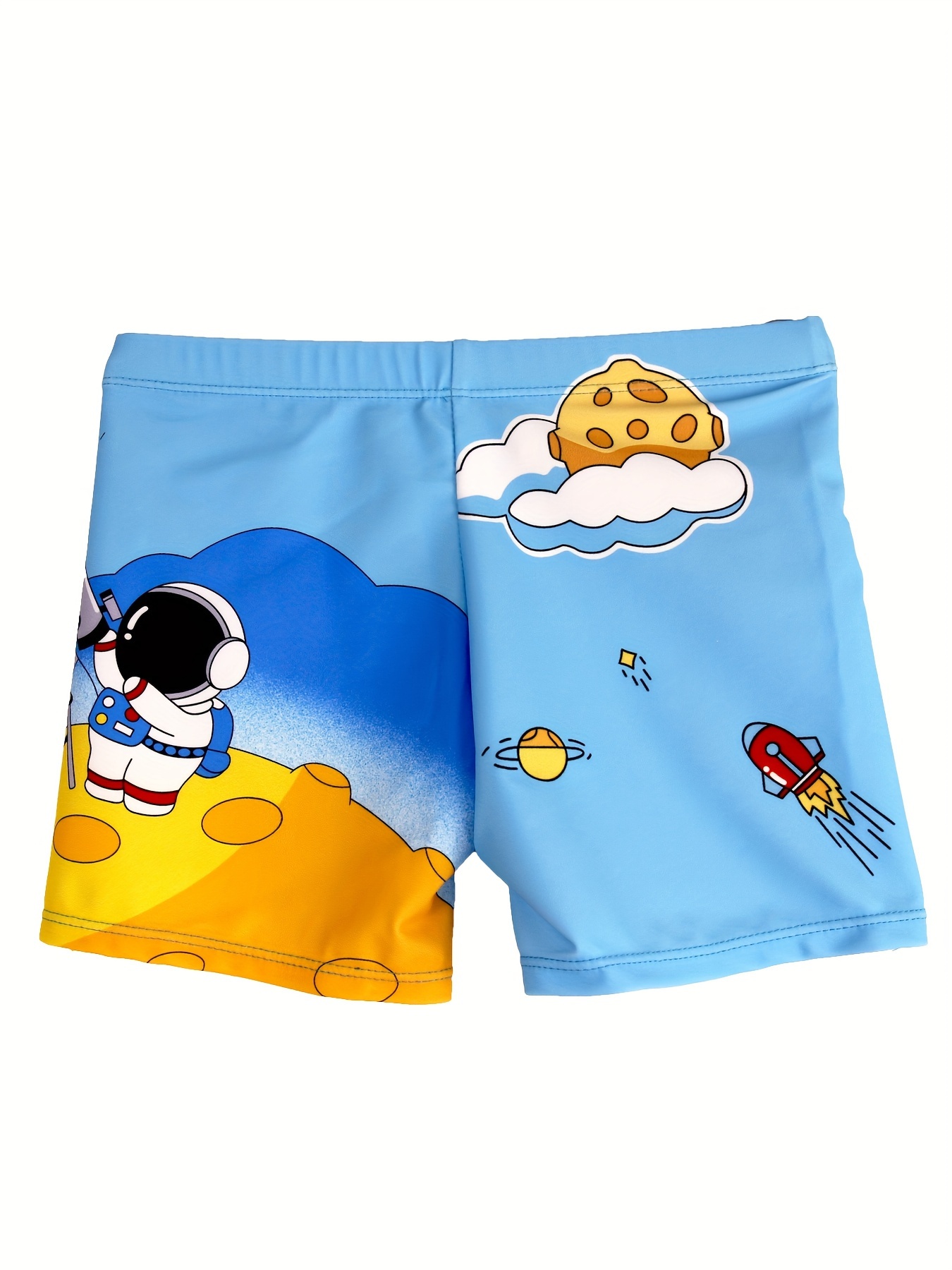 Cartoon Astronaut Pattern Quic - Swim Trunk Quick Dry 评论和价格