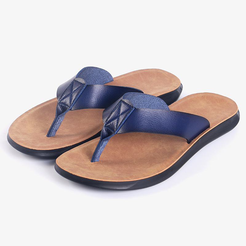 38-47 New Italian Leather Flip - Flip Flop Leather Men 评论和价格