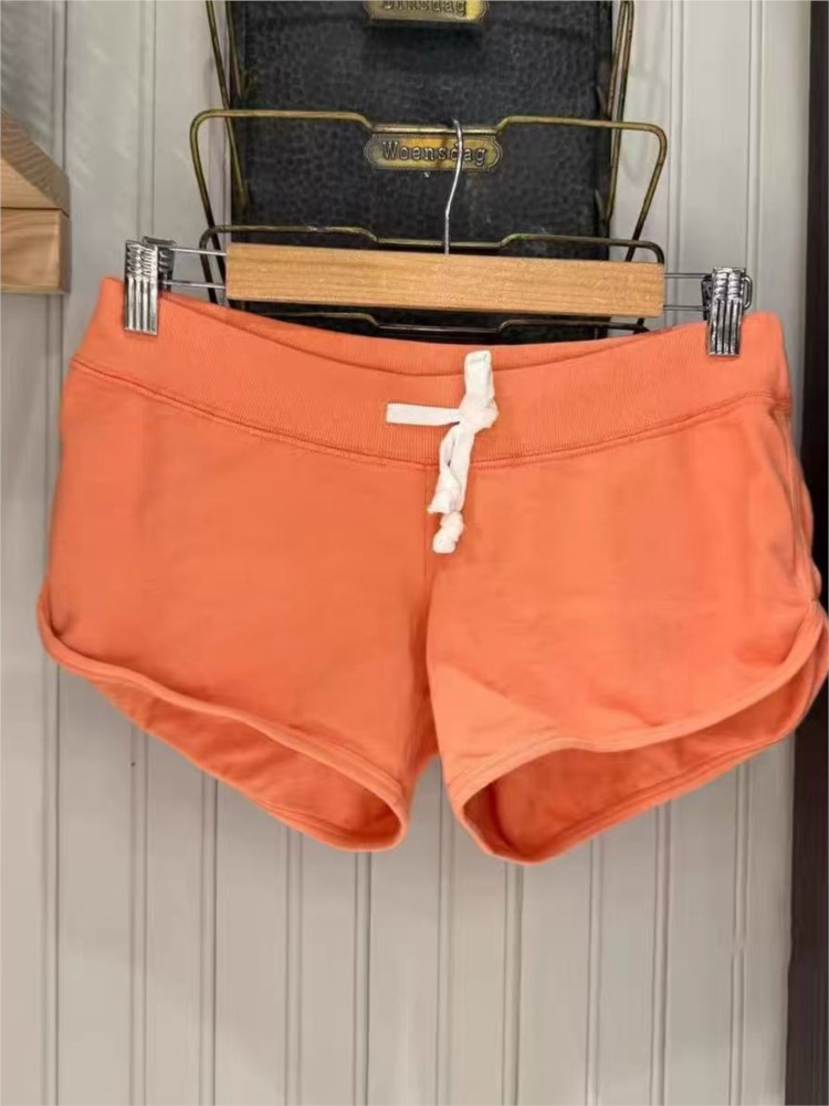 Sweet Candy Colors Cotton Shor - Short Linen Drawstring 评论和价格