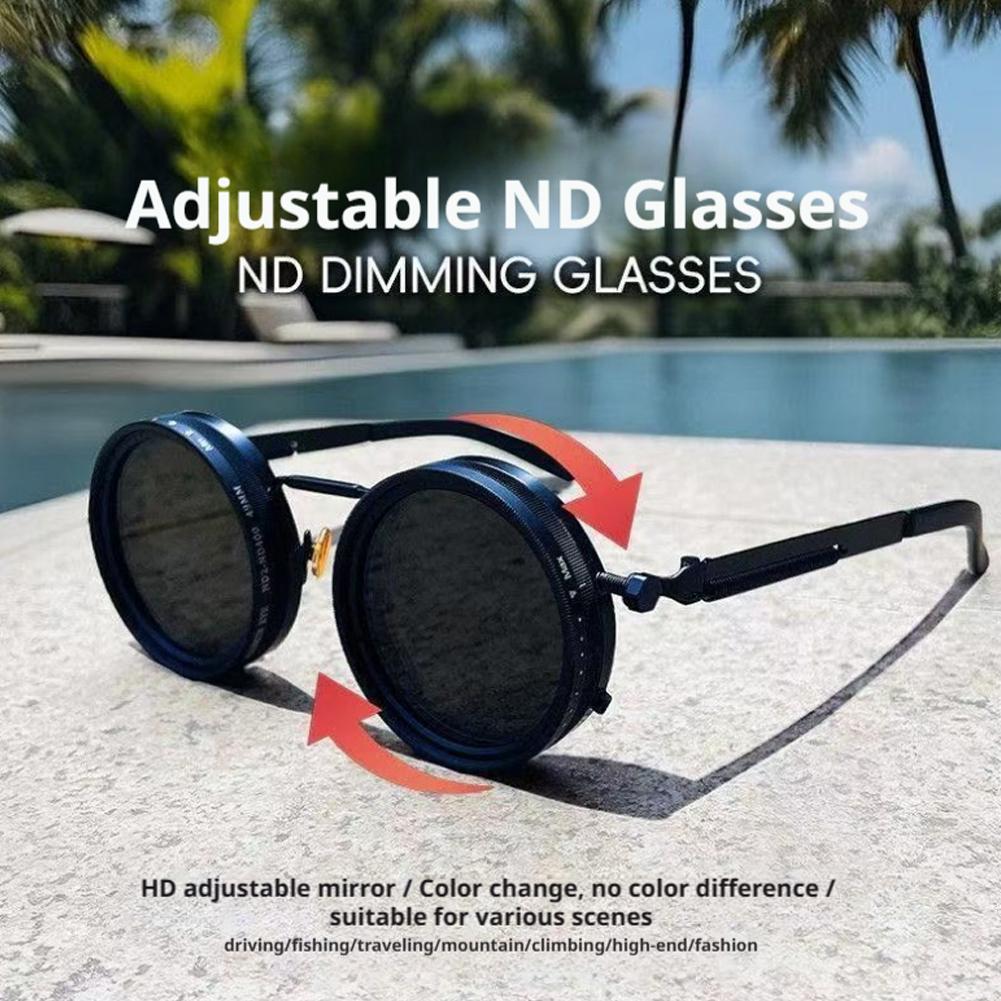 Adjustable ND Polarized Sungla - Sunglasses Aviator Polarized 评论和价格