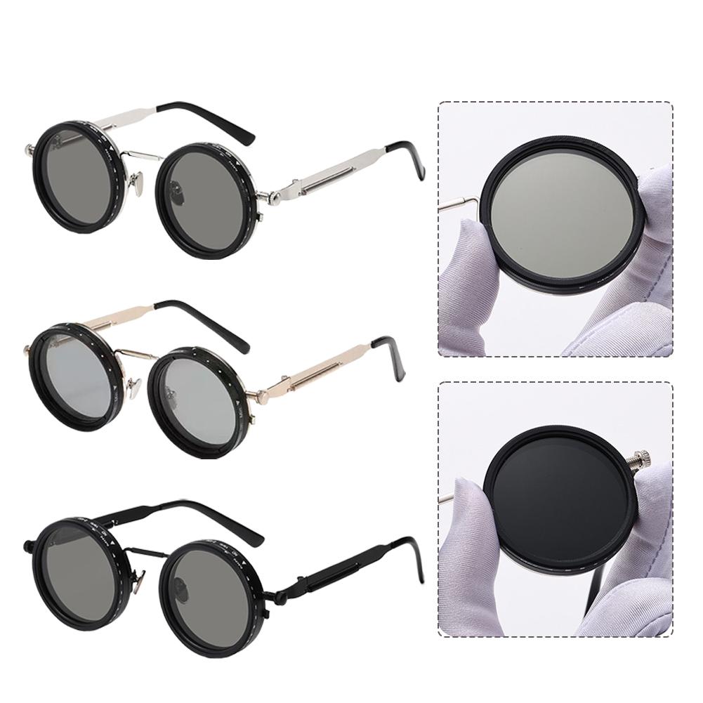 Adjustable ND Polarized Sungla - Sunglasses Aviator Polarized 评论和价格