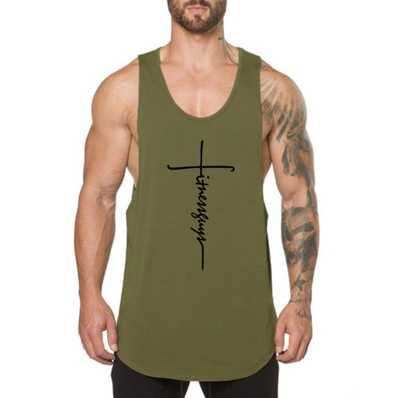 Fitness Guys Running Vests Men - Tank Top Muscle 评论和价格