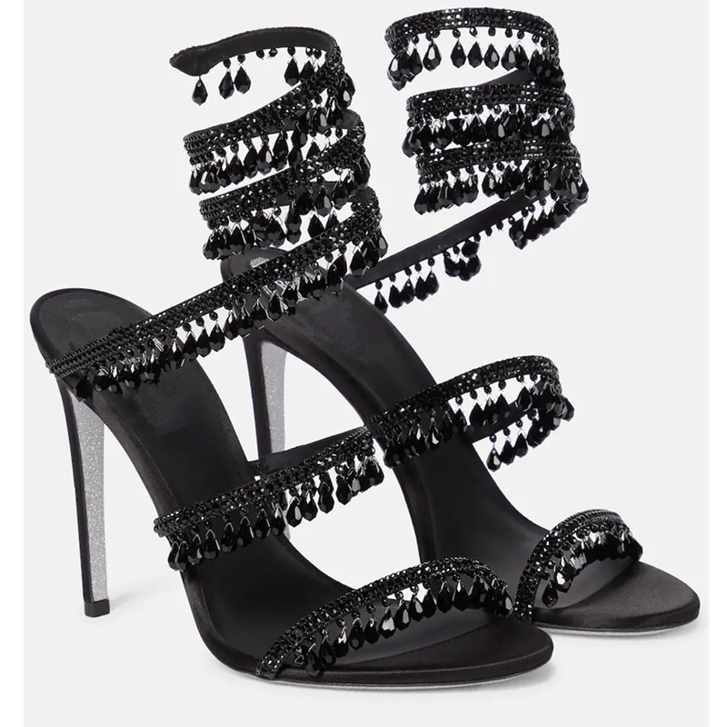 2026 Women's High Heels New Rh - Casual Sandal Leather 评论和价格