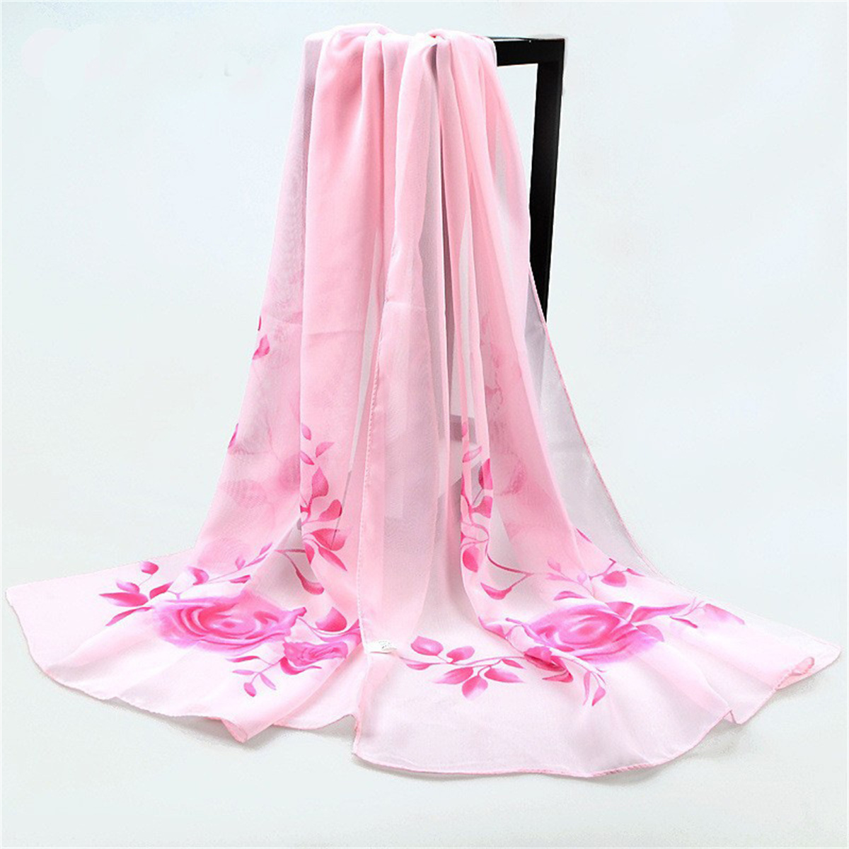 1pcs Chiffon Scarf Simple Eleg - Beach Towel Large 评论和价格