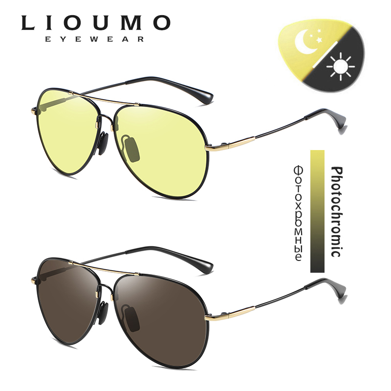 LIOUMO 2026 Aviation Luxury Su - Sunglasses Aviator Polarized 评论和价格