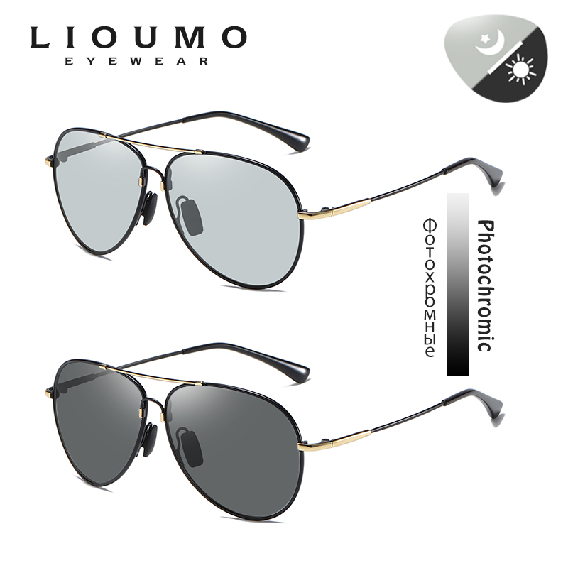 LIOUMO 2026 Aviation Luxury Su - Sunglasses Aviator Polarized 评论和价格