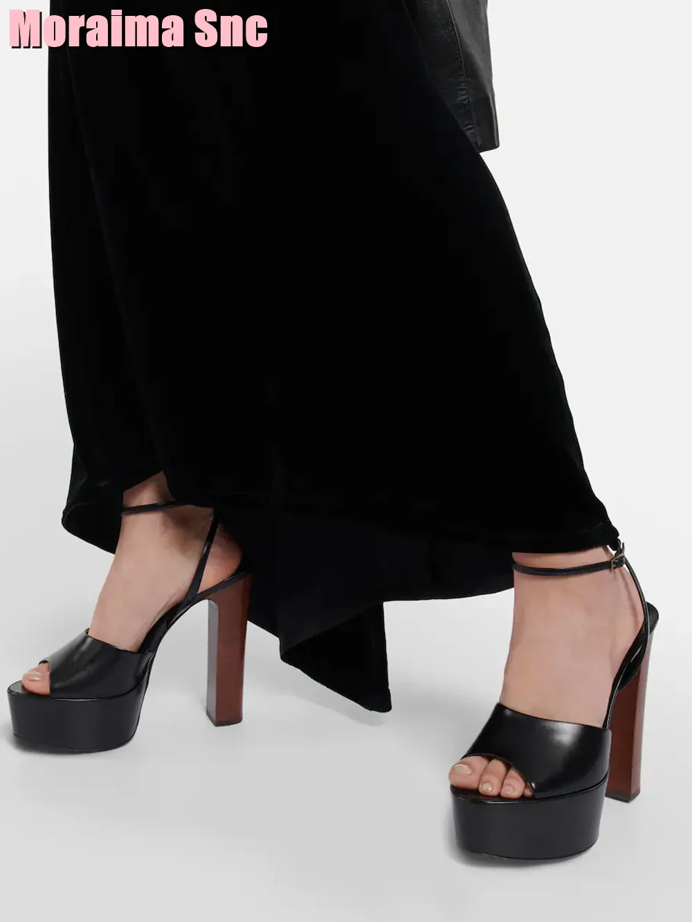 Peep Toe Platform Patent Leath - Casual Sandal Leather 评论和价格