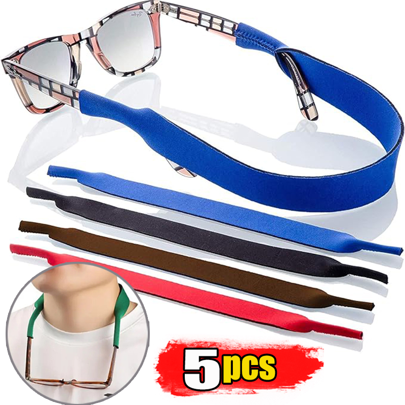 1-5pcs Floating Glasses Sungla - Sunglass Retainer Cord 评论和价格