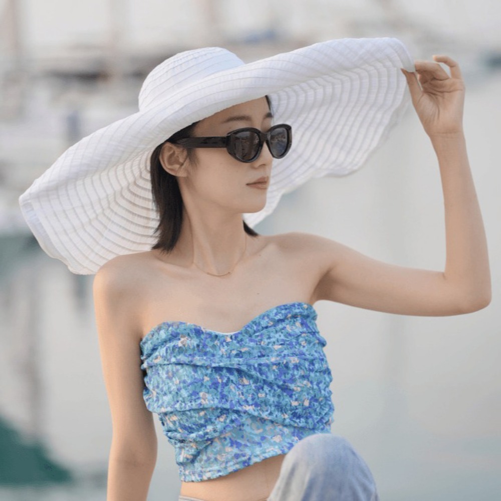 Packable Bowknot DIY Moldable  - Packable Hat Nylon 评论和价格