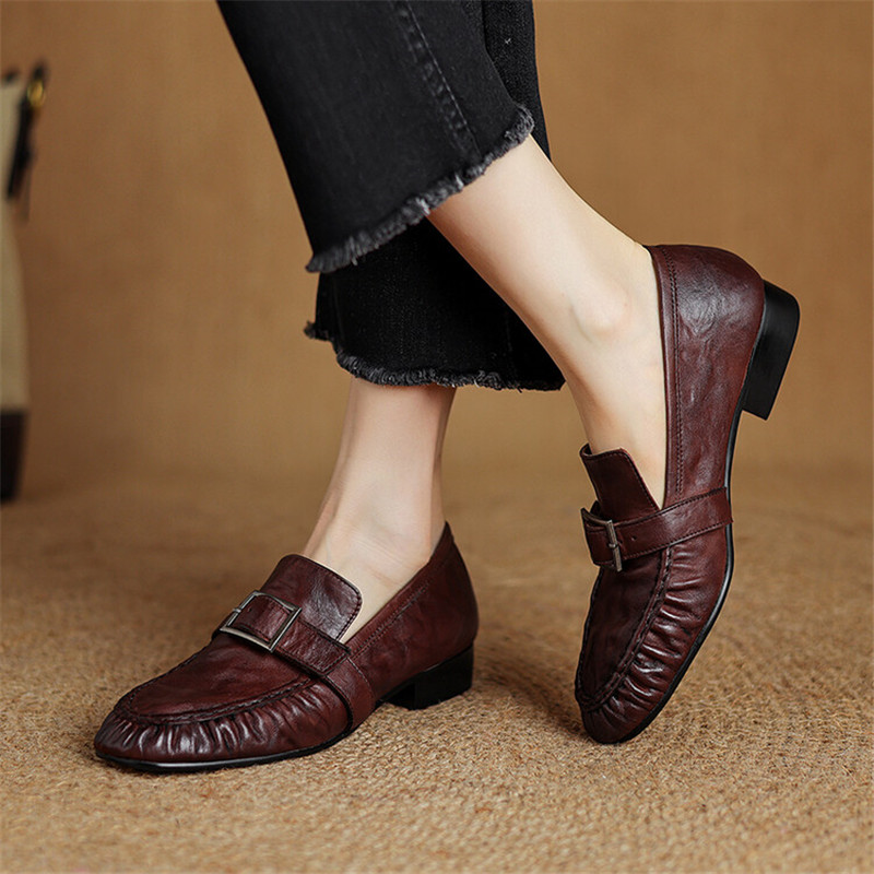 New Autumn Genuine Leather Wom - Casual Sandal Leather 评论和价格