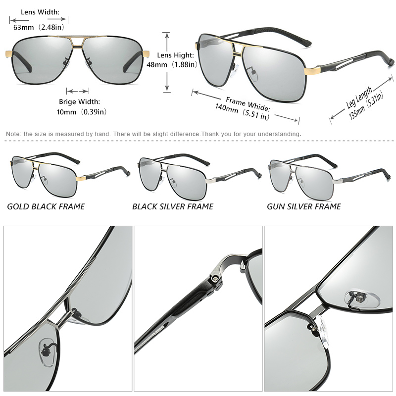 Top Brand Vintage Aviation Sun - Sunglasses Aviator Polarized 评论和价格