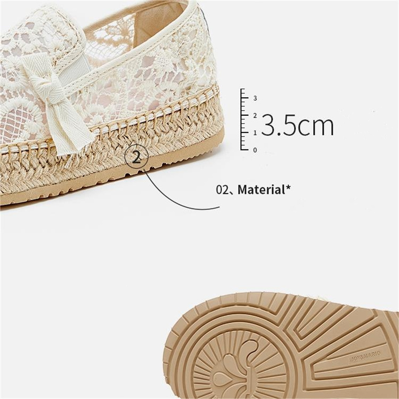 Joy&Mario Platform Women Loafe - Espadrille Slip On 评论和价格