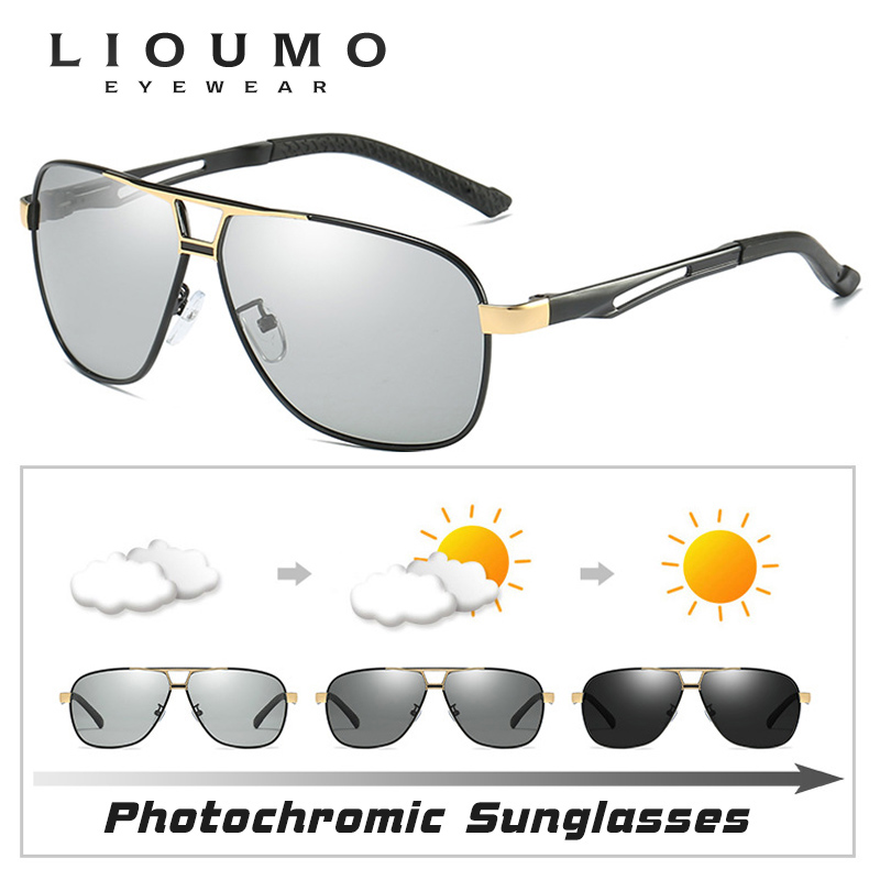 LIOUMO Aviation Sunglasses Men - Sunglasses Aviator Polarized 评论和价格