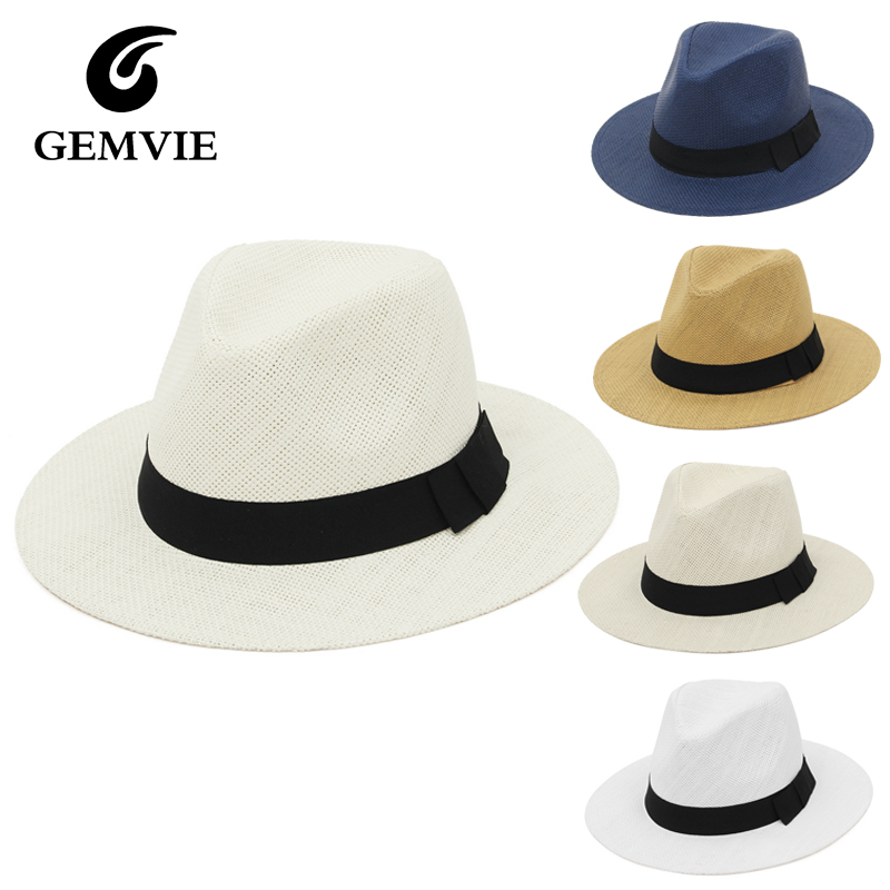 Summer Straw Panama Hat for Wo - Bucket Hat Straw 评论和价格