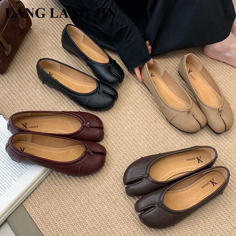 Spring Split Toe Women Ballet  - Espadrille Slip On 评论和价格