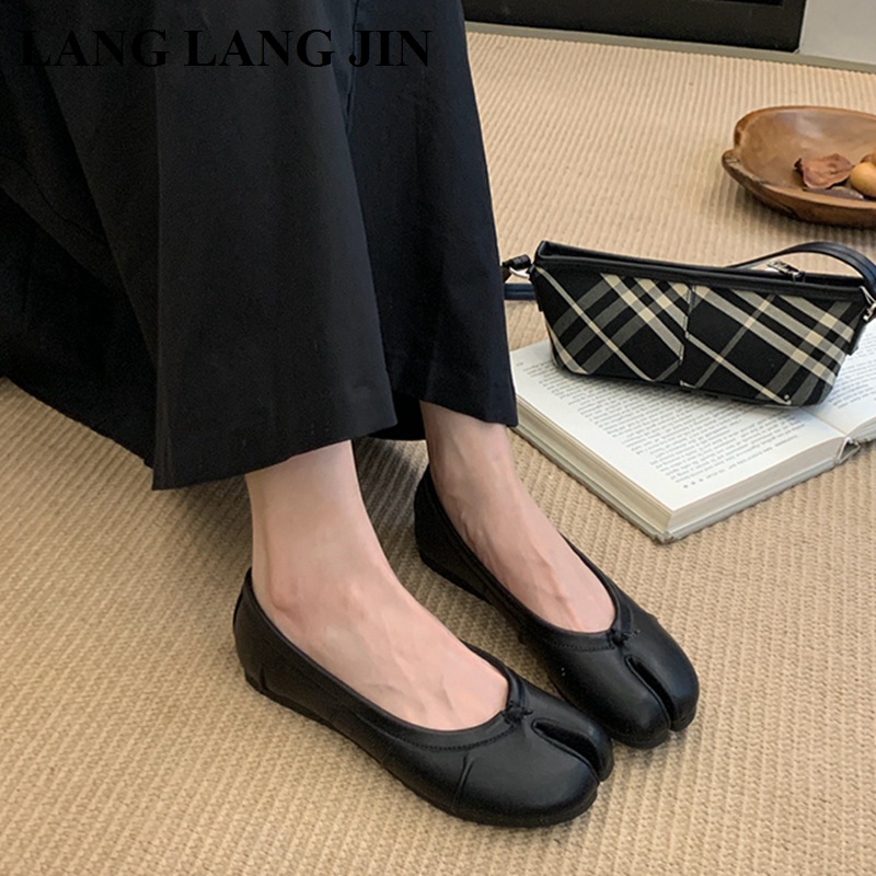 Spring Split Toe Women Ballet  - Espadrille Slip On 评论和价格