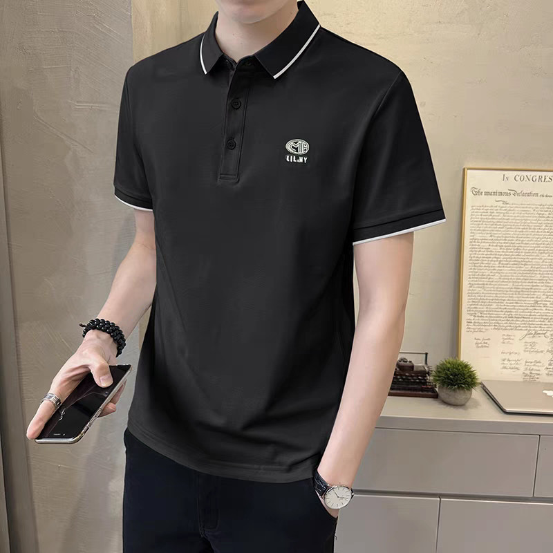 New Men's Polo Shirt Summer Sh - Polo Shirt Pique 评论和价格