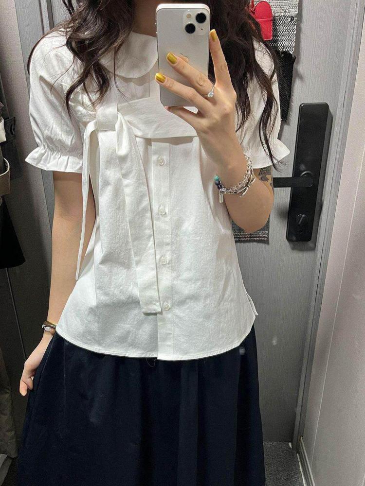 Erwofeina Peter Pan Collar Pre - Shirt Camp Collar 评论和价格