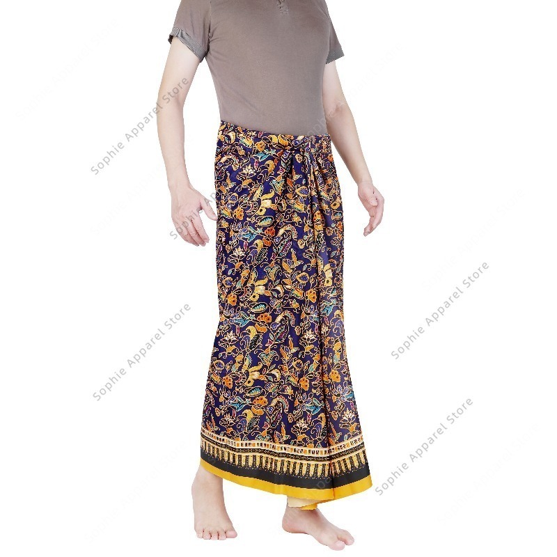 Batik Sarong Skirt for Beach W - Sarong Men Wrap 评论和价格