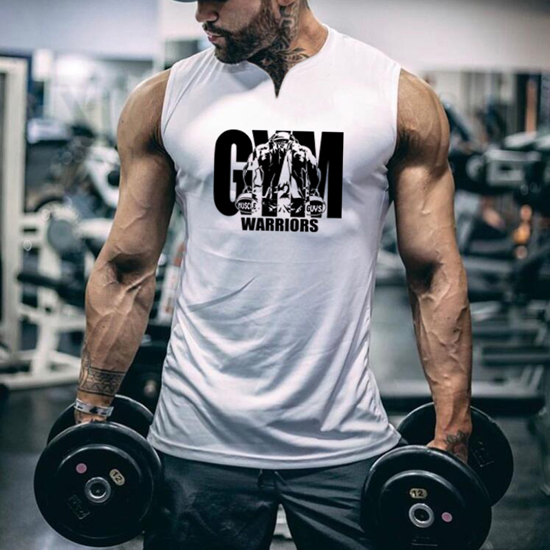 Summer Running V Neck Vests Gy - Tank Top Muscle 评论和价格