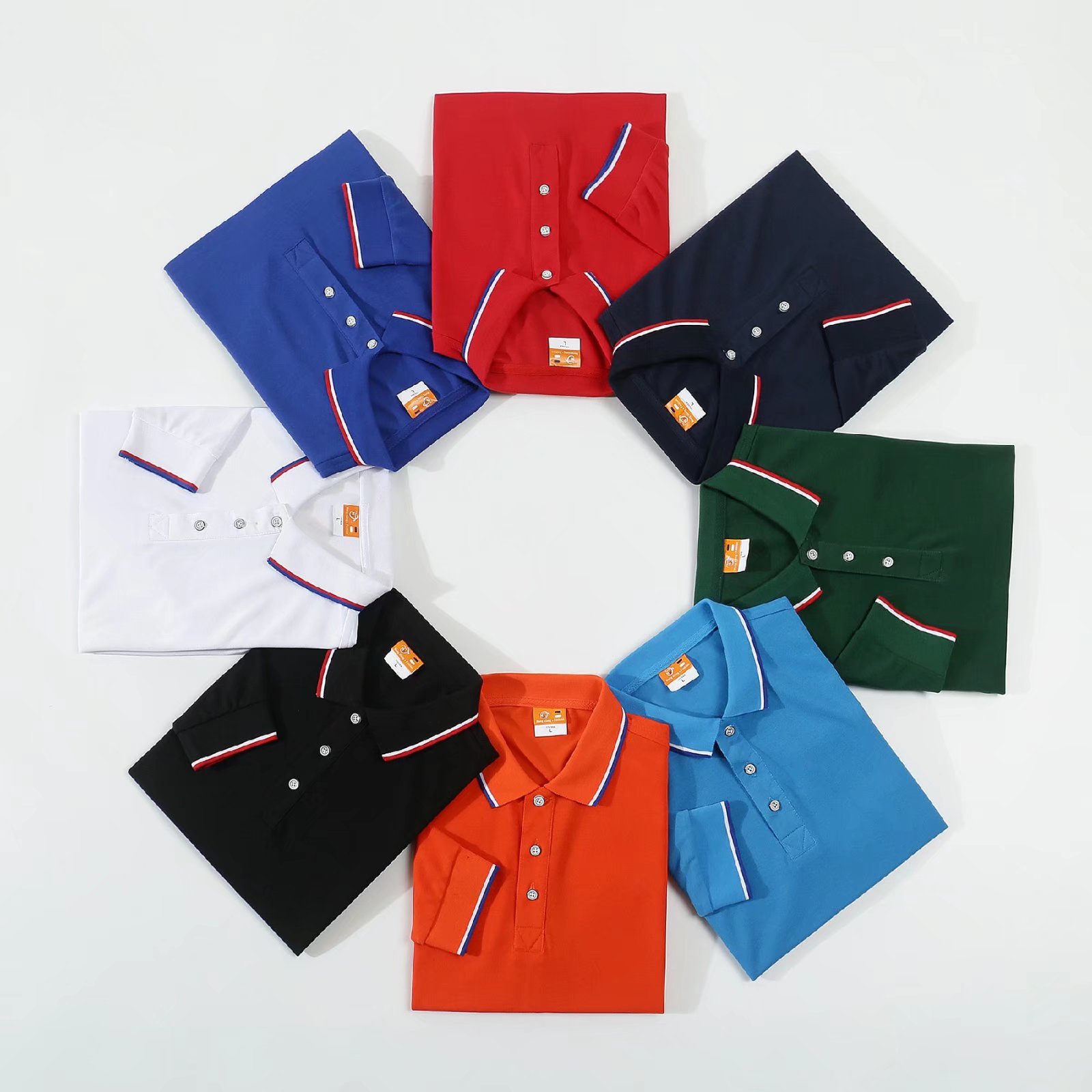 High-end T-shirt work clothes  - Polo Shirt Pique 评论和价格