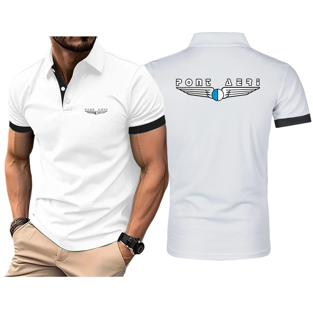 Disco Logo Pont Aeri CH Men's  - Polo Shirt Pique 评论和价格