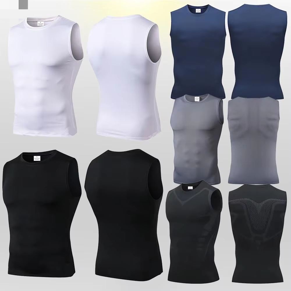 Compression Tank Top Mens Gym  - Tank Top Muscle 评论和价格