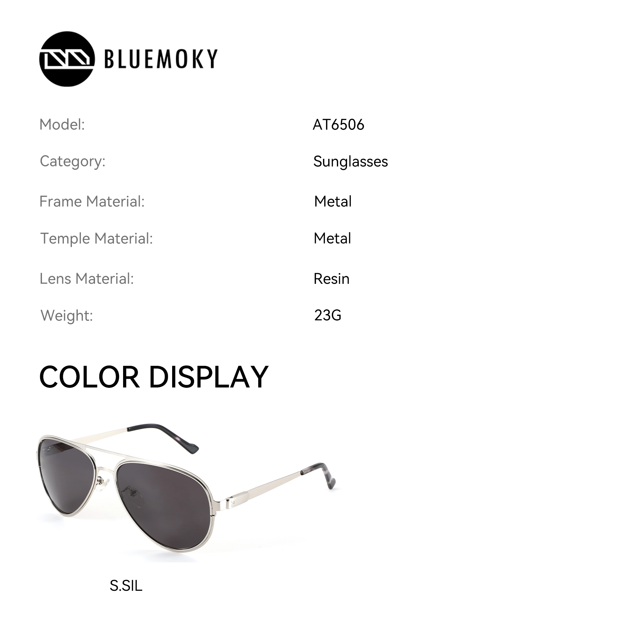 BLUEMOKY XL Size High Quilty M - Sunglasses Aviator Polarized 评论和价格