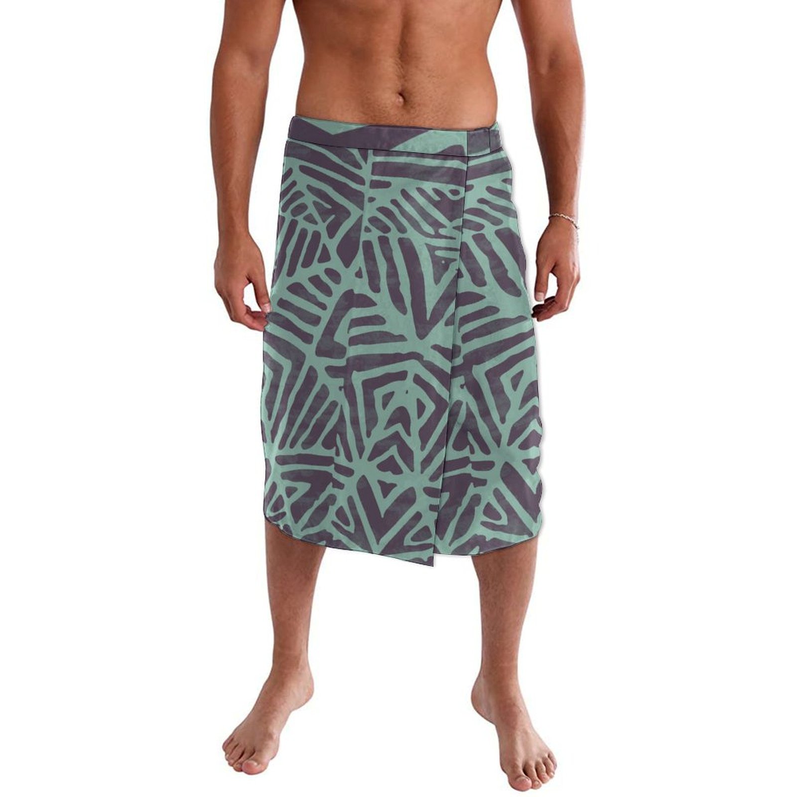 Hawaiian Men'S Beach Wrap Dres - Sarong Men Wrap 评论和价格