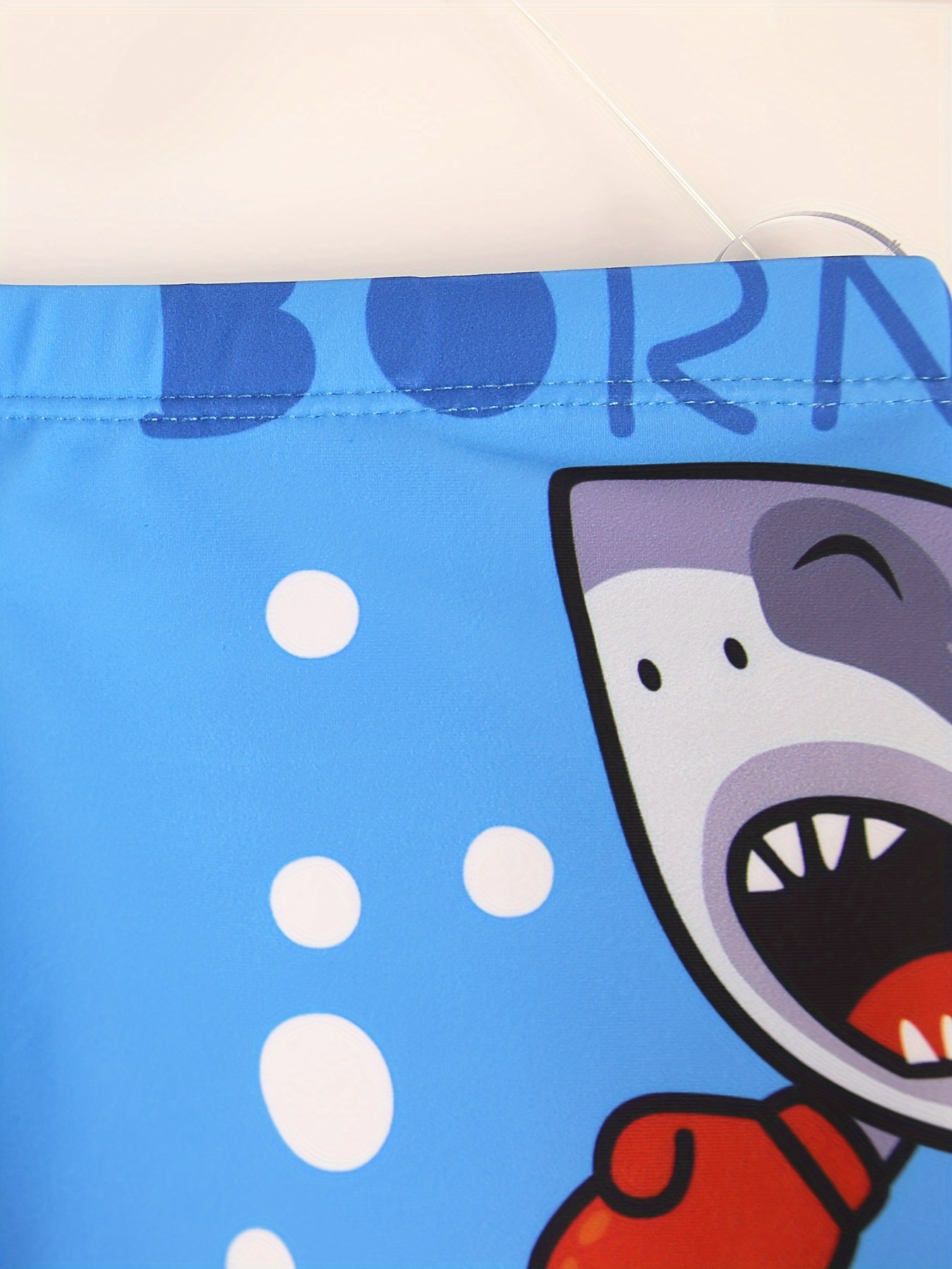 Cartoon Boxing Crab And Shark  - Swim Trunk Quick Dry 评论和价格